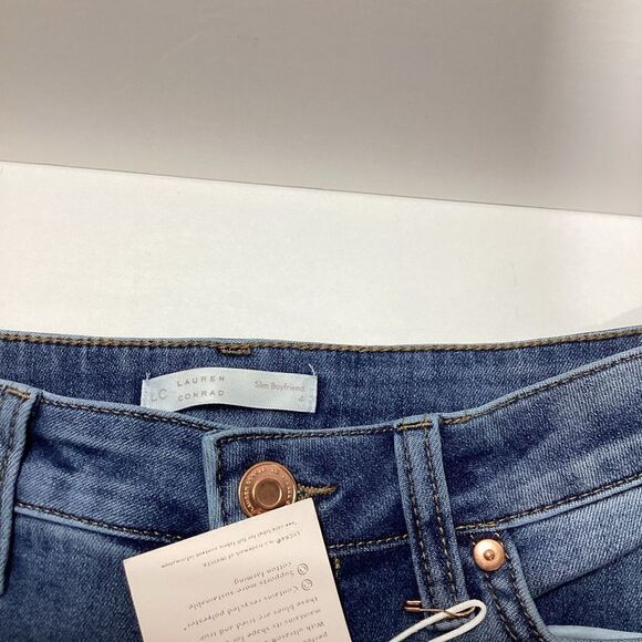 Lauren Conrad NWT Jeans Slim Boyfriend Size 4 - Picture 2 of 6